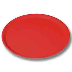 Plateau Limonadier Antidérapant Rouge
