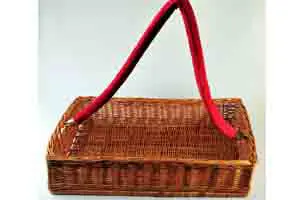 Panier en Osier avec Sangle